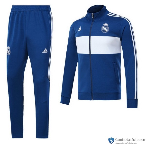 Chandal Real Madrid 2017-18 Azul Blanco